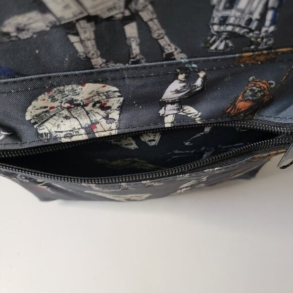 Star Wars 17'' Backpack All-Over Print Bag Comic Characters - RARE - Picture 6 of 12